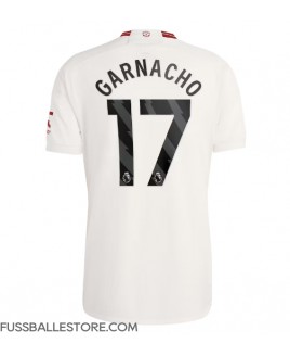 Günstige Manchester United Alejandro Garnacho #17 3rd trikot 2023-24 Kurzarm